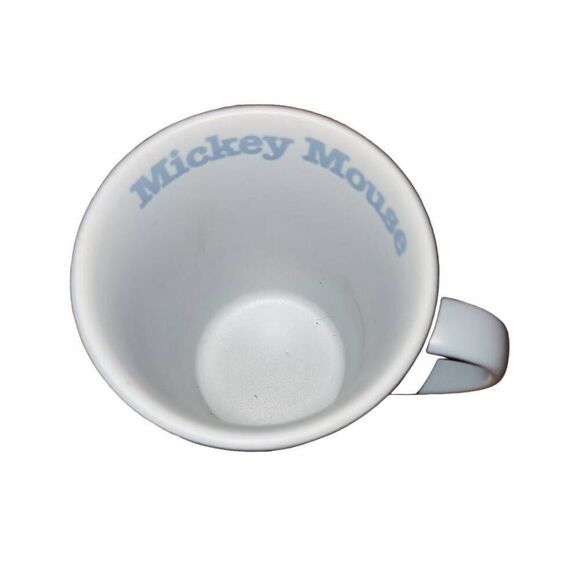 Disneyland Mickey Mouse Mug Cup Blue Gray Clever Smart Strong Fearless Brave - Picture 2 of 5